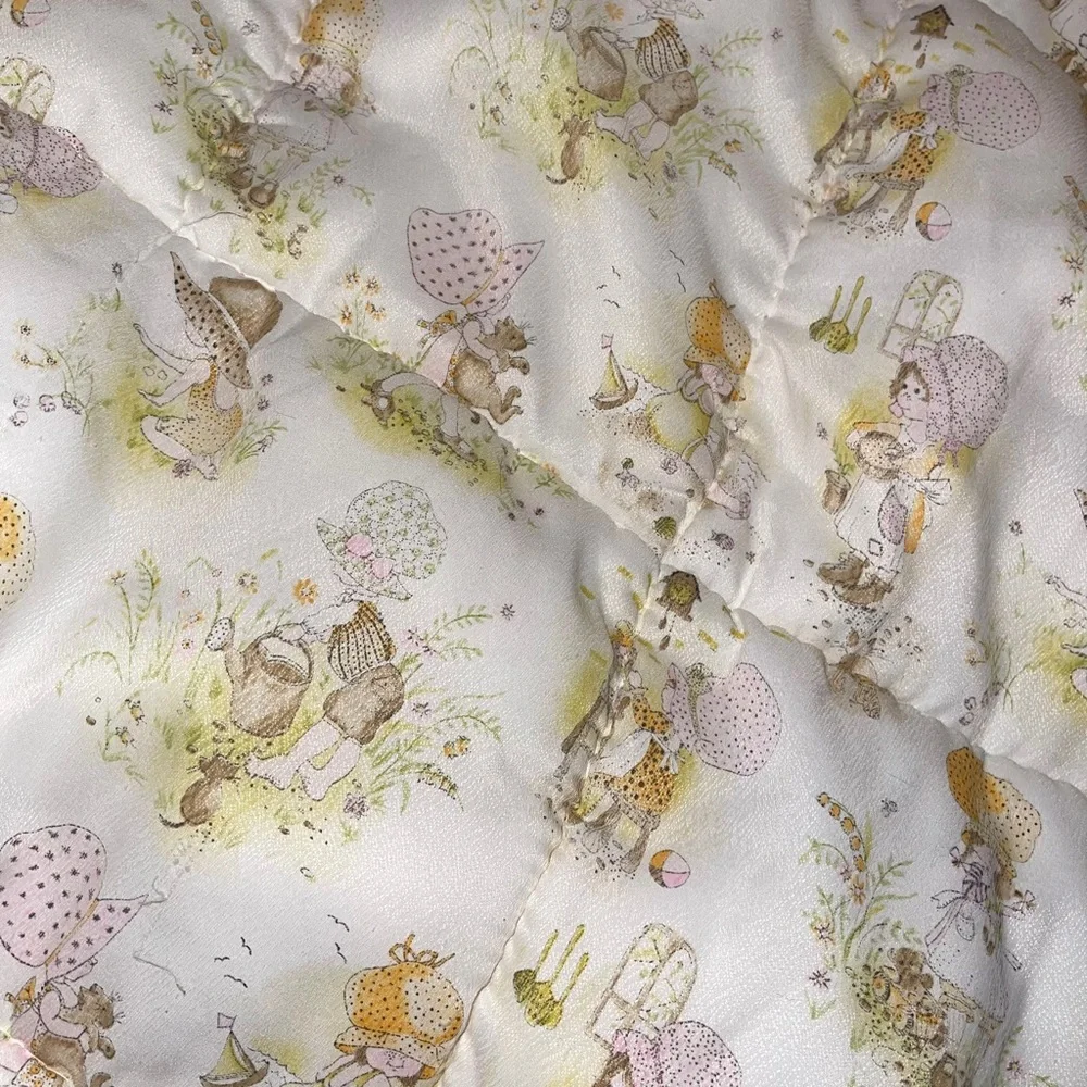 Vintage Kozee Komfort Holly Hobby Baby Kids Comforter  Crib Comforter